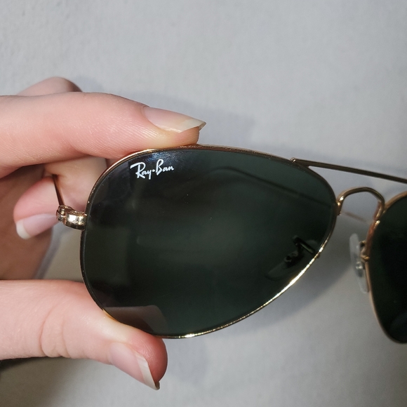 RAY-BAN classic aviators preloved gold/green - Picture 5 of 12